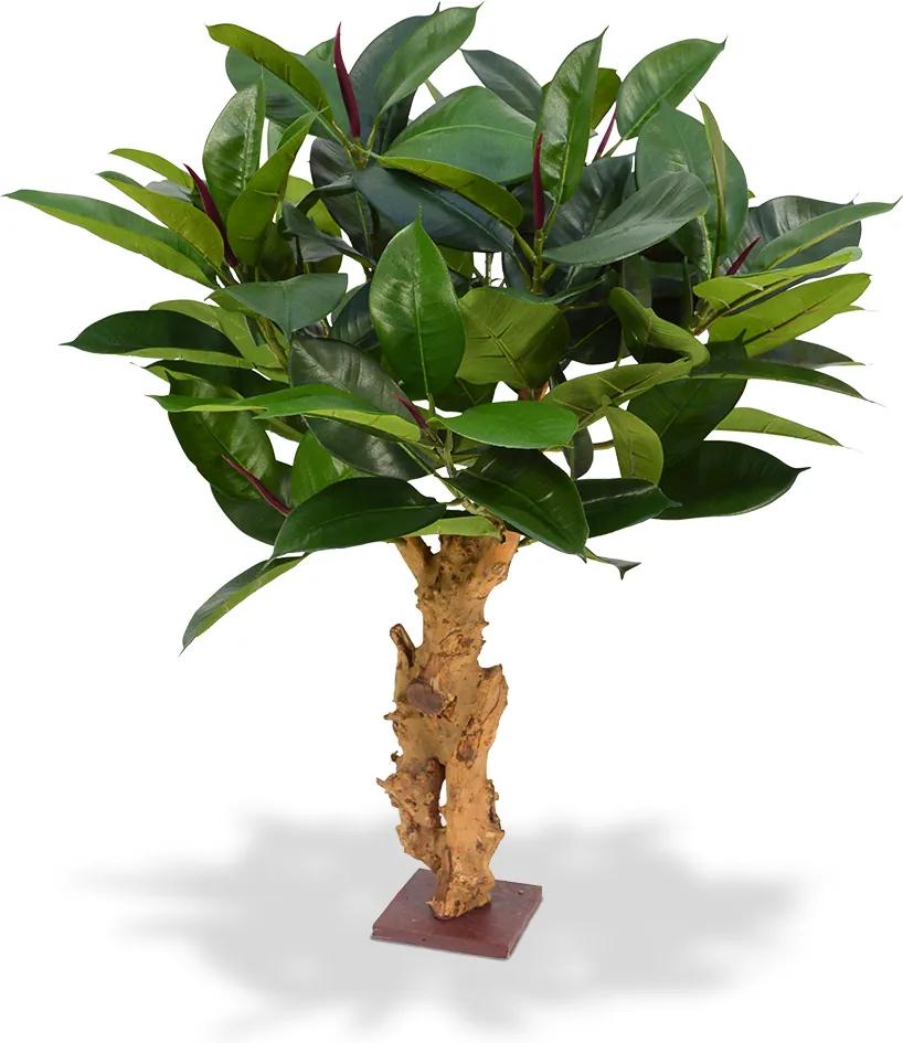 Philodendron kunstplant 80 cm op voet