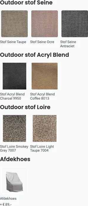 CHILL-LINE Kelly - Outdoor - Dining - Slede Stoel - Chill-Line