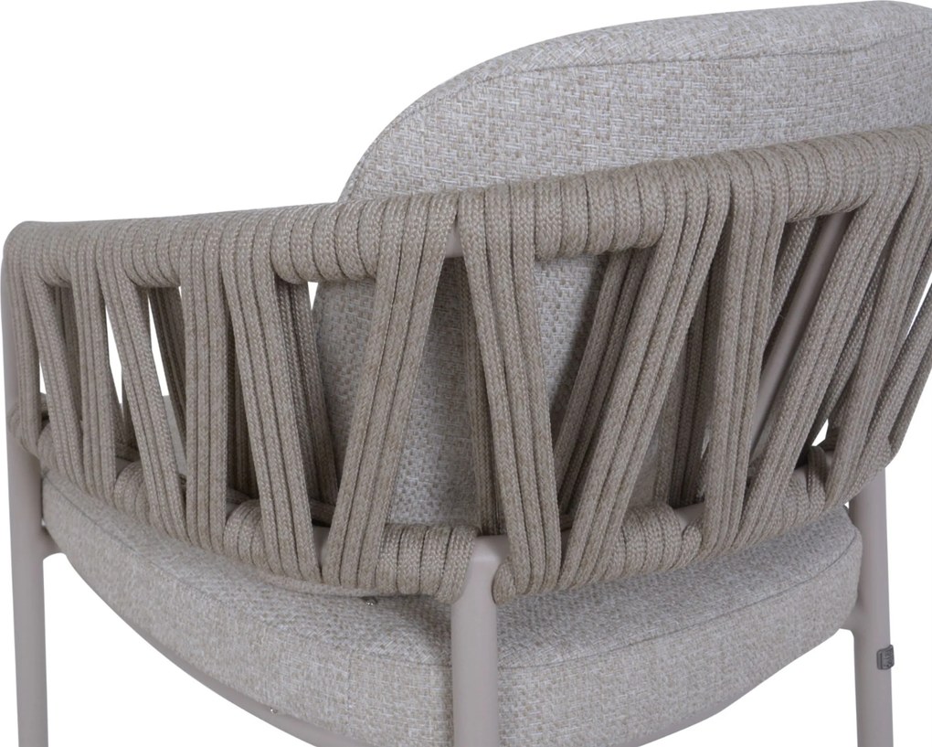 4 Seasons Outdoor Seasons Calma High Dining LOFT With Cushions Aluminium/rope Taupe