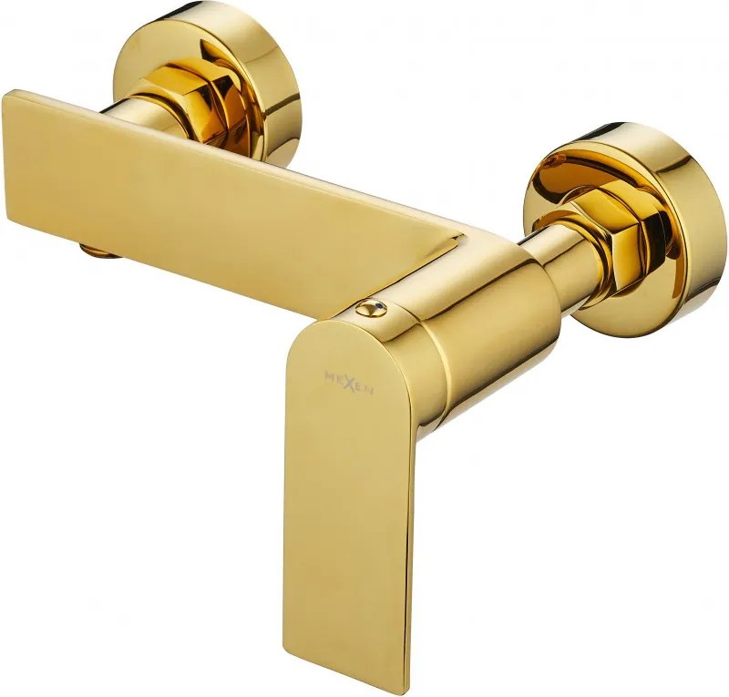 Mexen Zero douchekraan, goud - 71140-50