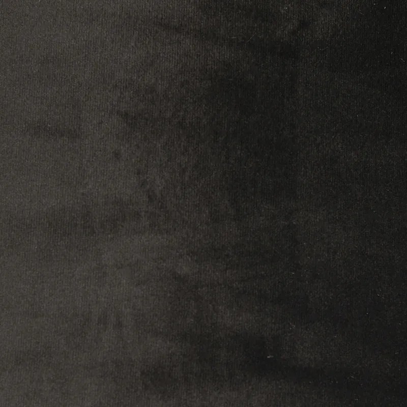 Velours lampenkap zwart 50/50/25 met gouden binnenkant