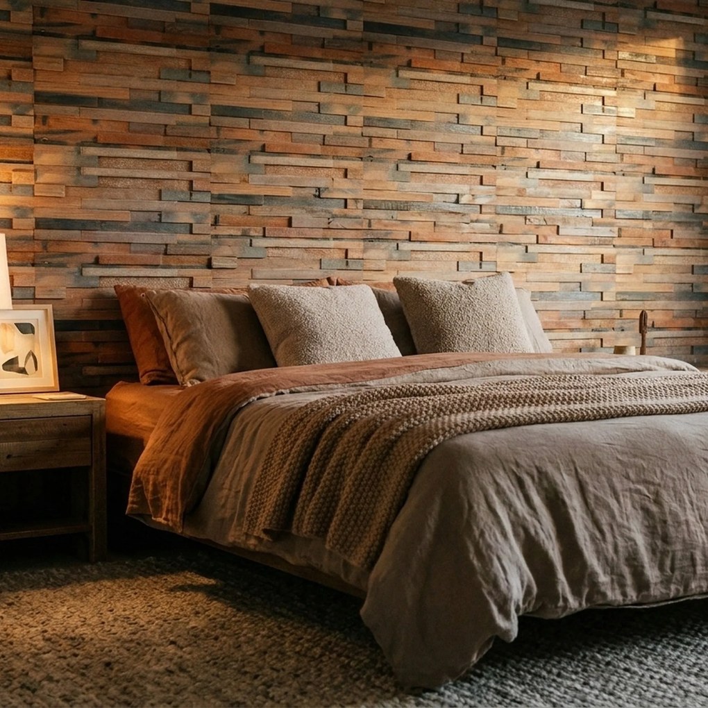 3D Houten Wandpaneel | Shipwood XL | 30×60 cm | Wanddecoratie