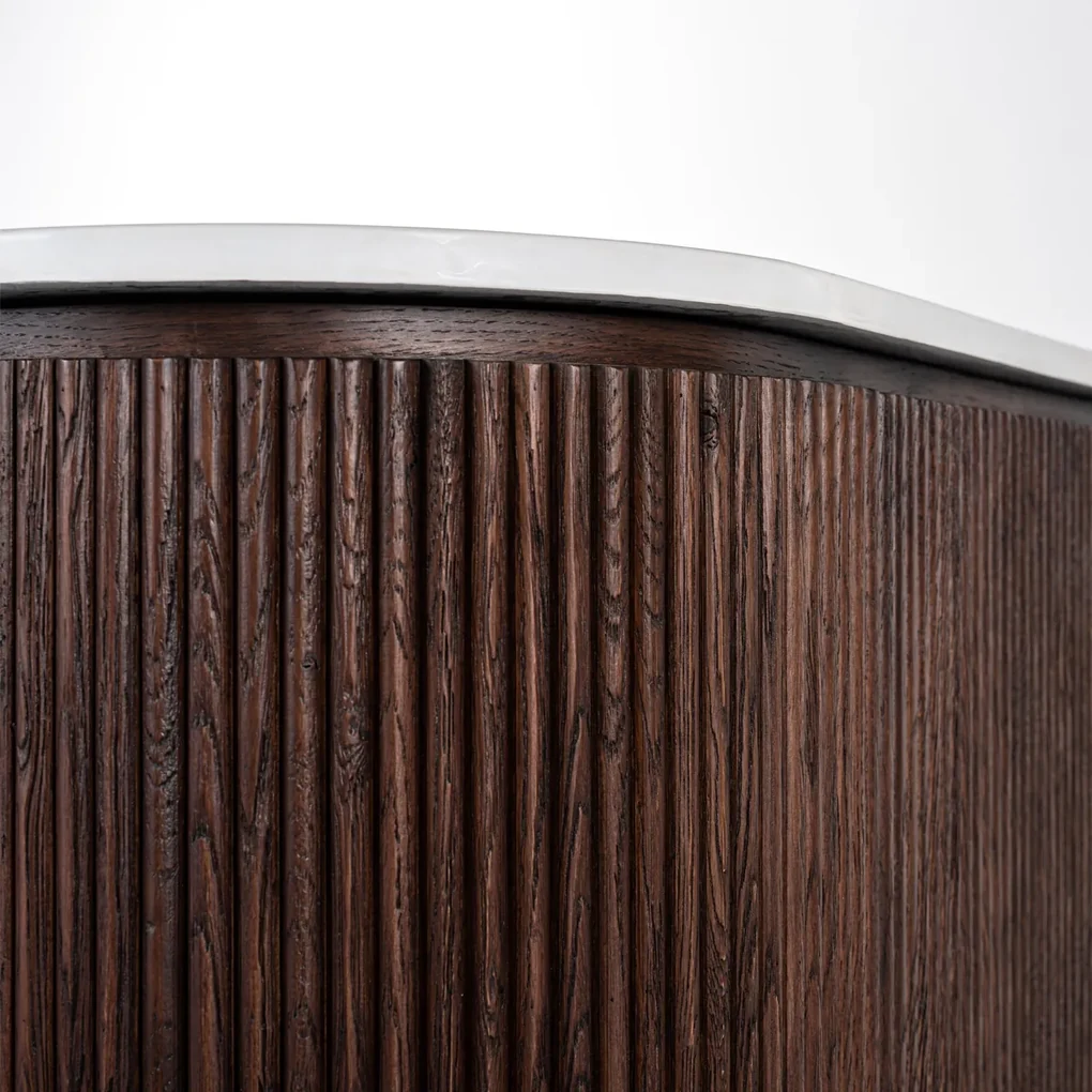 Dressoir Marmerlook - 180x46x85cm.