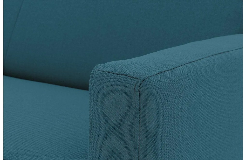 Goossens  Key West blauw, stof, 2,5-zits, modern design