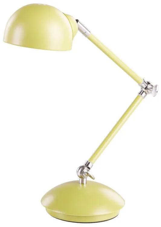 Tafellamp geel HELMAND Beliani