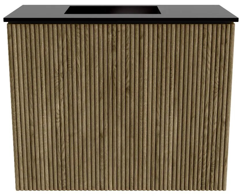 Mondiaz Joya 50cm toiletmeubel dusk met wastafel faye links zonder kraangat urban