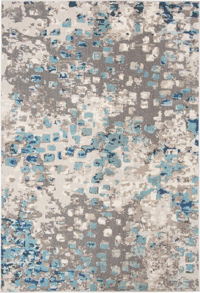 Safavieh | Vloerkleed Anne 120 x 180 cm grijs, blauw vloerkleden polypropyleen vloerkleden & woontextiel vloerkleden