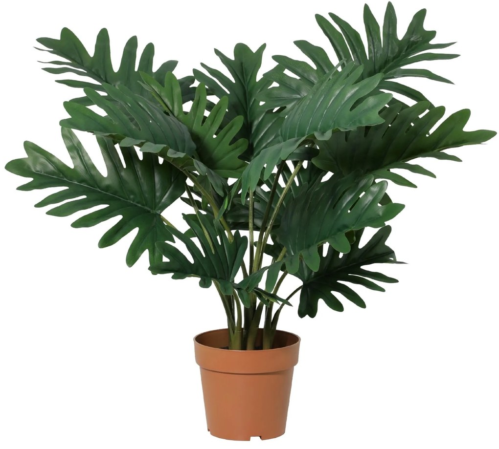 Kunst Philodendron Selloum - 70cm