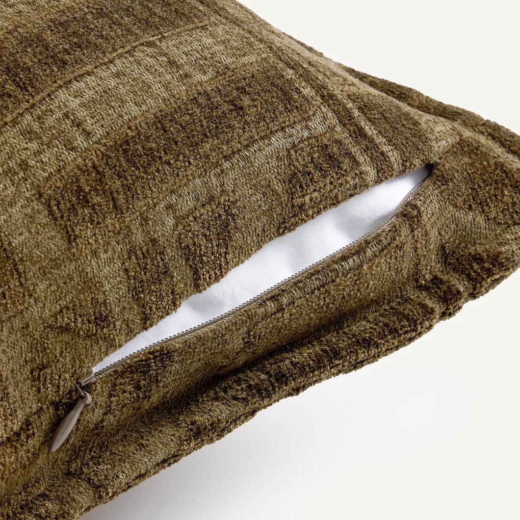 Kussenhoes van Jacquard chenille, Hesper