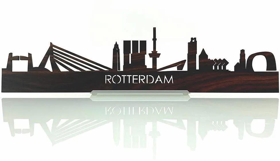 Standing Skyline Rotterdam Palissander - 40 cm