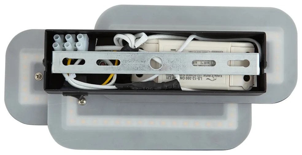 Moderne wandlamp zwart incl. LED 3 staps dimbaar - Dias