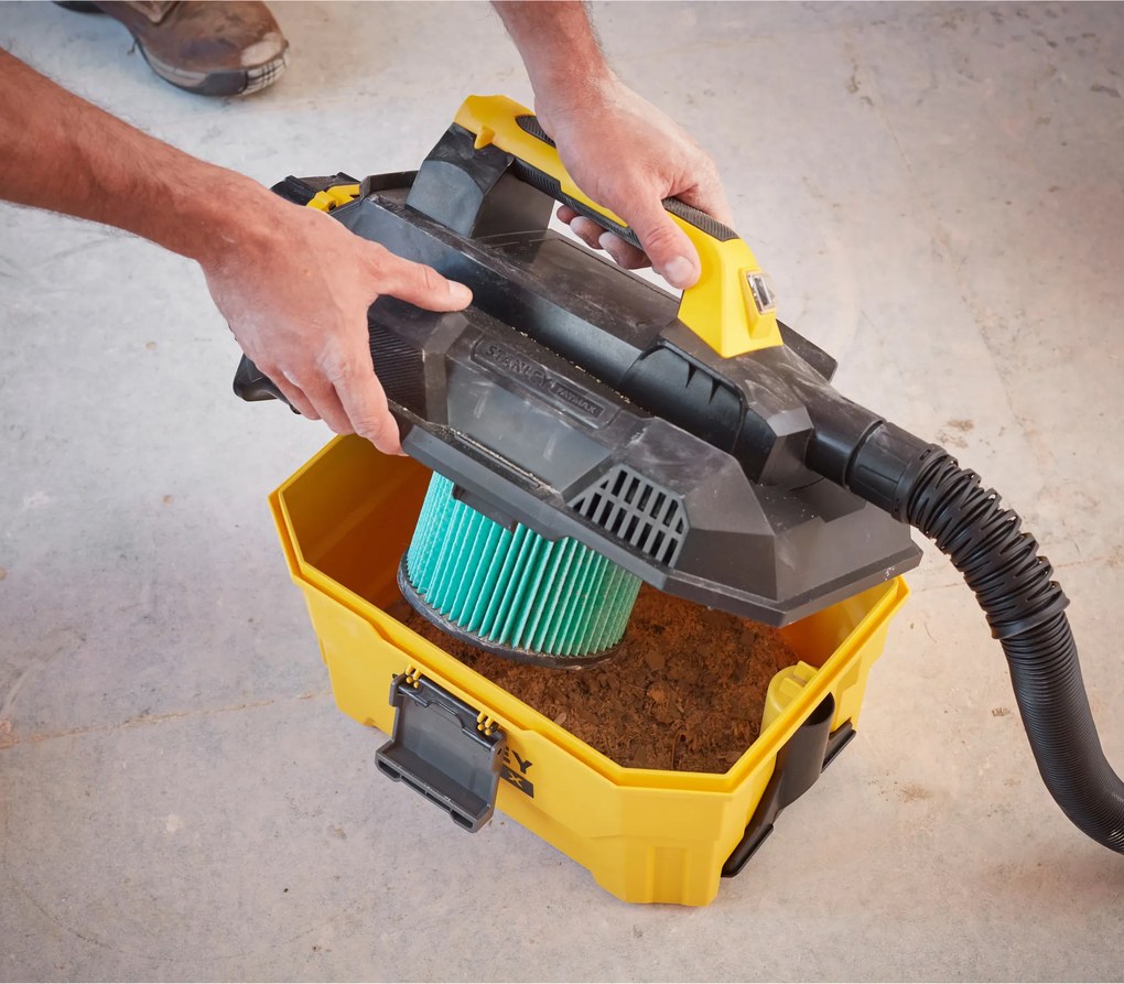 Stanley V20 Bouwstofzuiger nat/droog SFMCV002B