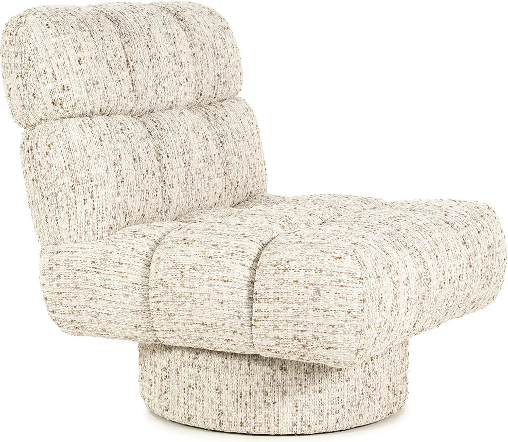Bubbel Fauteuil Draaibaar Beige