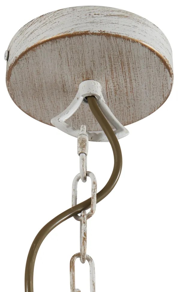 Klassieke kroonluchter crème 5-lichts - Giuseppe