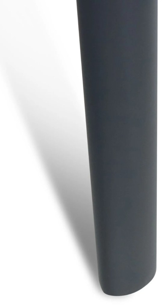 Dining Tuintafel rechthoekig 160 x 91,5 cm Aluminium Grijs Santika Mind