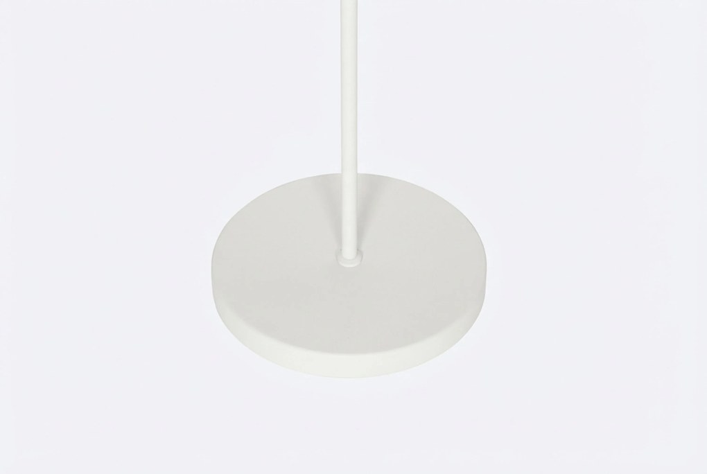 Buiten Vloerlamp Mushroom Wit Oplaadbaar -staps Dimbaar - Keira Kunststof /Staal Wit