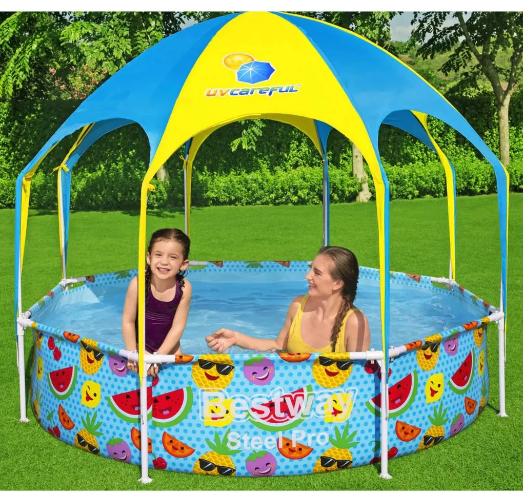 Bestway Kinderzwembad Steel Pro UV Careful bovengronds 244x51 cm