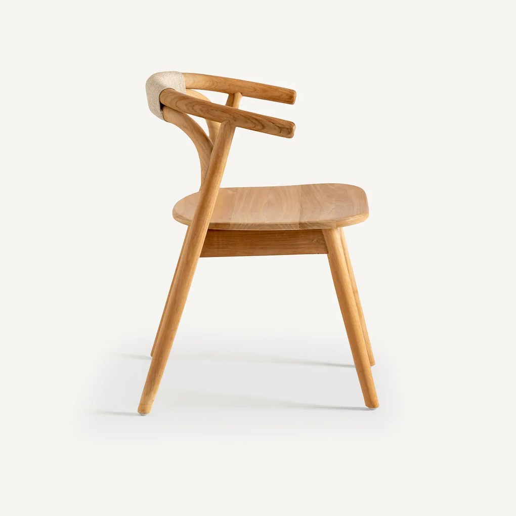 Tuinstoel, massief teak, Fermyo