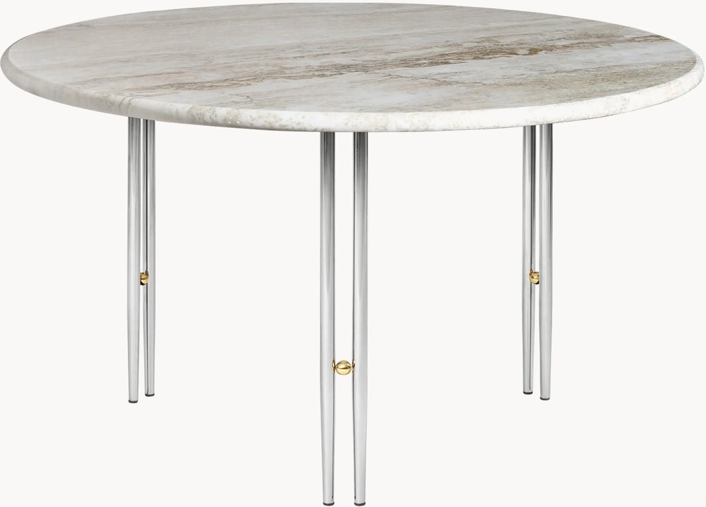 Ronde marmeren salontafel IOI, Ø 70 cm