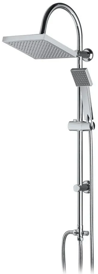 Loqé Denis 30 opbouw regendouche stortdouche chroom