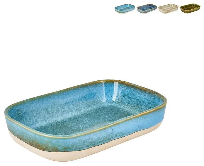 Ovenschaal stoneware - diverse kleuren - 22x15x5 cm