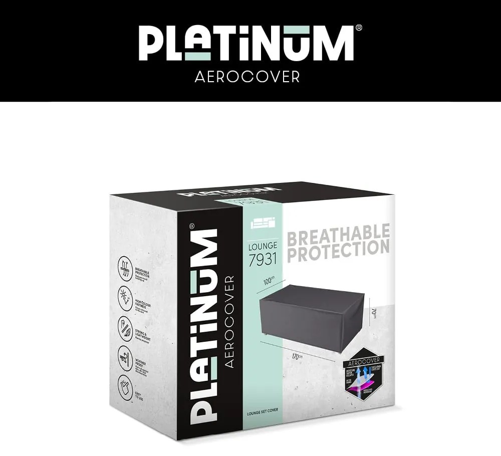 Platinum AeroCover Loungebankhoes 170x100xH70