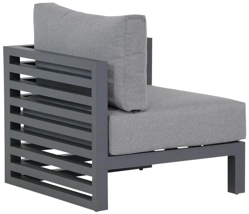 Chaise Loungeset 3 personen Aluminium Grijs Santika Furniture Santika Jaya
