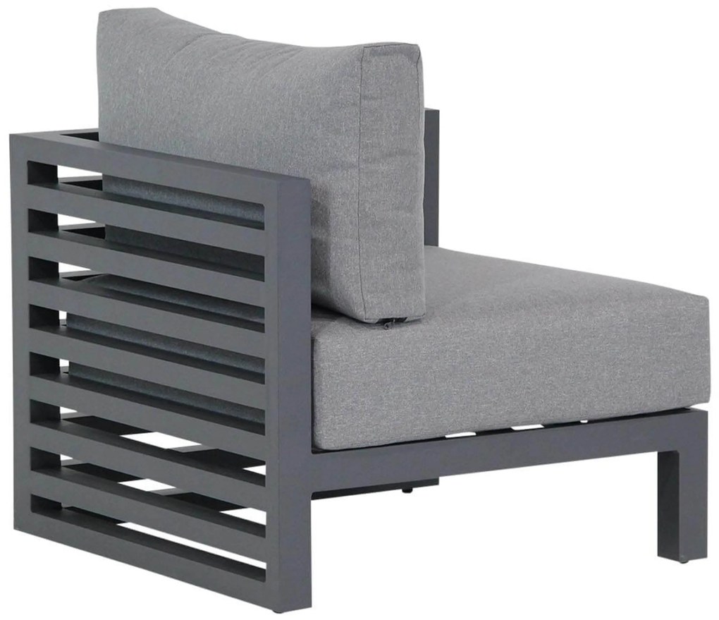 Hoek loungeset 5 personen Aluminium Grijs  Santika Furniture Santika Jaya