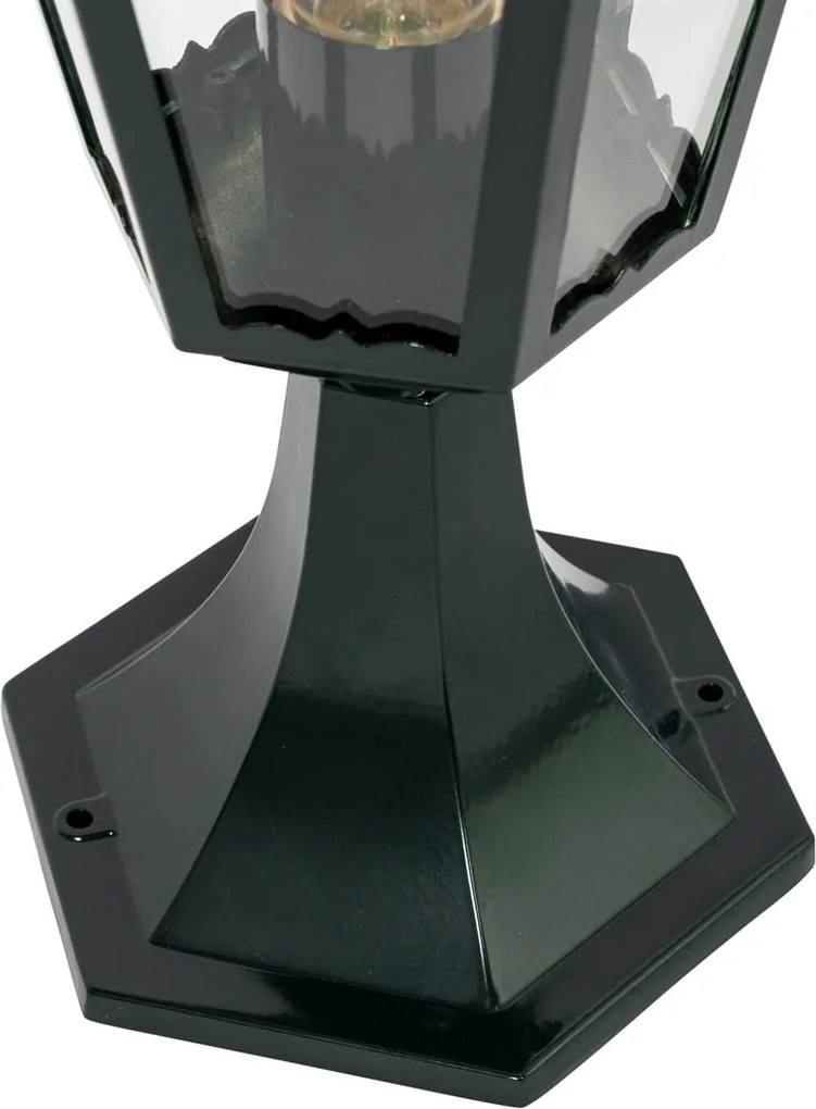 Klassieke buitenlantaarn sokkel donker groen IP44 - New Orleans