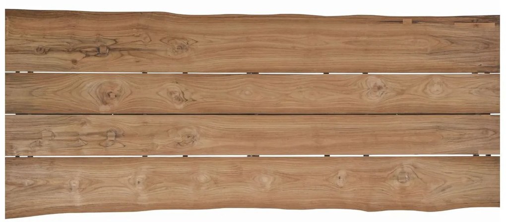 4 Seasons Outdoor Valencia tuinset latte met Quatro tafel met Robusto teak blad 220 cm * Sale * Tuinset beige weerbestendig