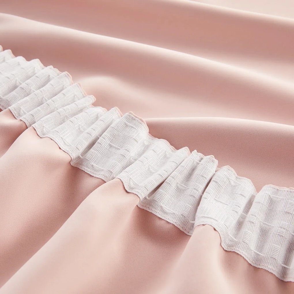 Verduisteringsgordijn, met aangerimpelde bies en golf, VODA