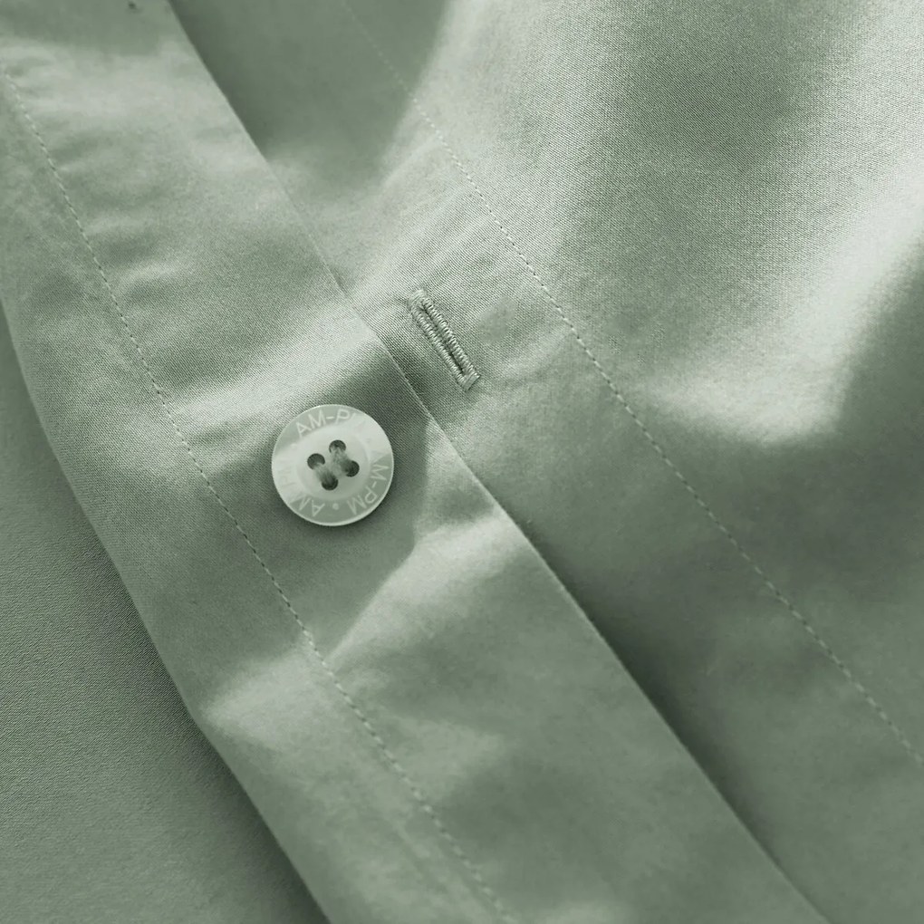 Dekbedovertrek van gewassen katoensatijn, Saria