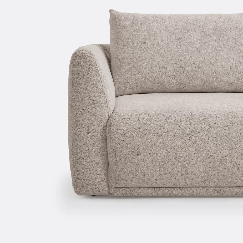 Bank 3-zit, mêlee polyester, Lupita