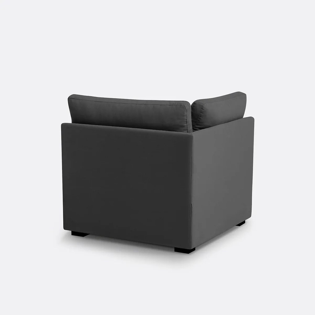 Hoekfauteuil, katoen, Robin