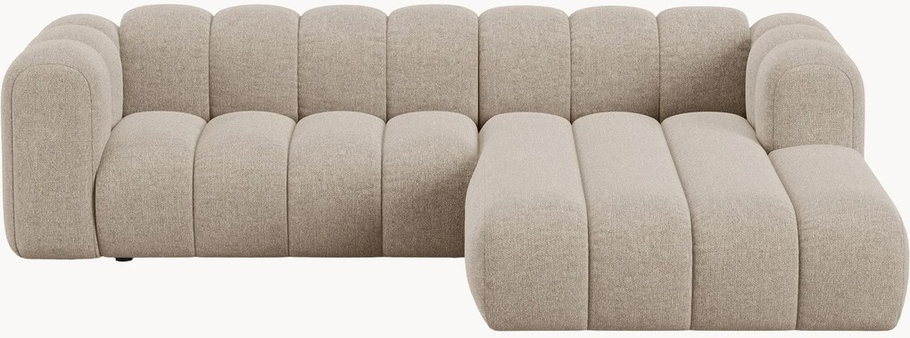 Modulaire chenille hoekbank Lupine (3-zits)