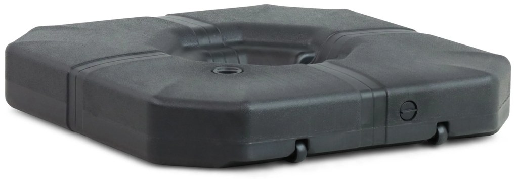 Platinum Challenger zweefparasol 3x3mT2 premium (incl. voet + hoes) faded black