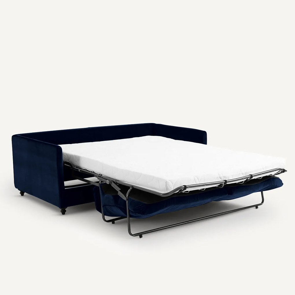 Omvormbare compacte bank in fluweel, Lazare