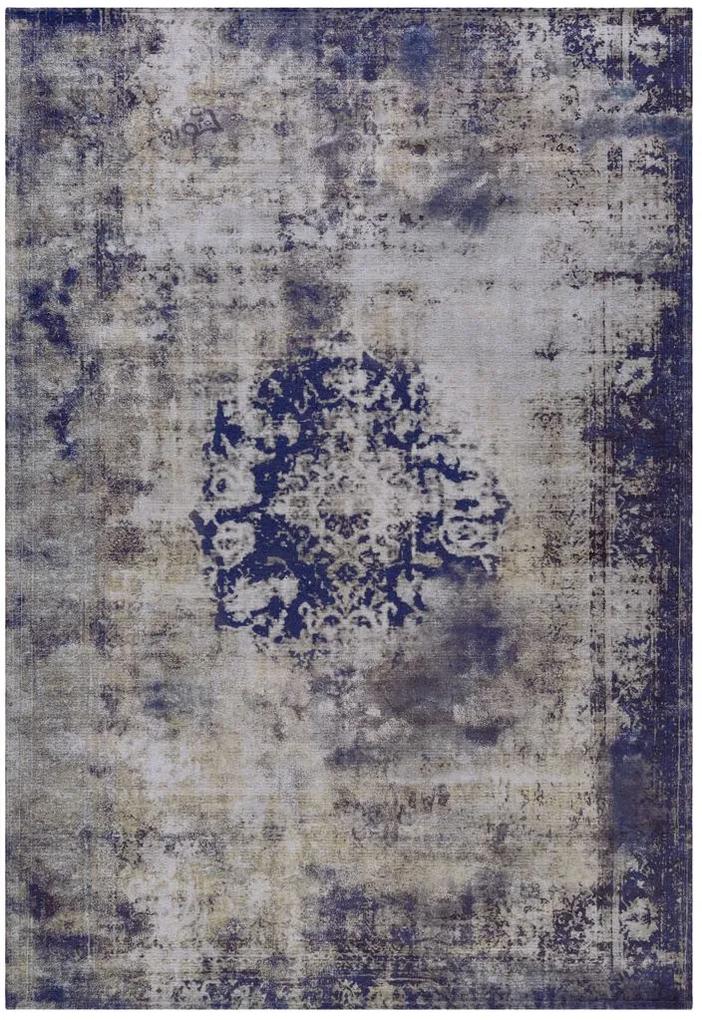 Dejaroom | Vloerkleed Rhode 140 x 200 cm, poolhoogte 9 mm blauw vloerkleden 100% polyester / onderzijde: katoen vloerkleden & woontextiel vloerkleden