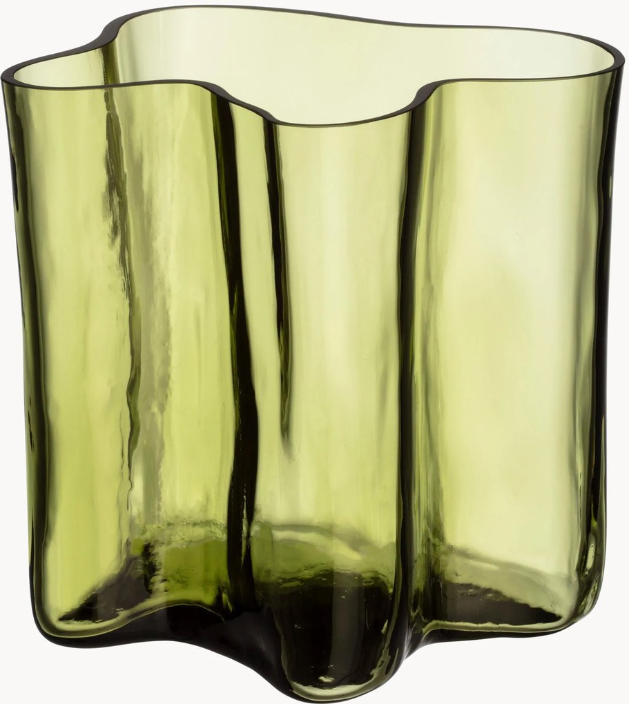 Mondgeblazen vaas Aalto, H 20 cm