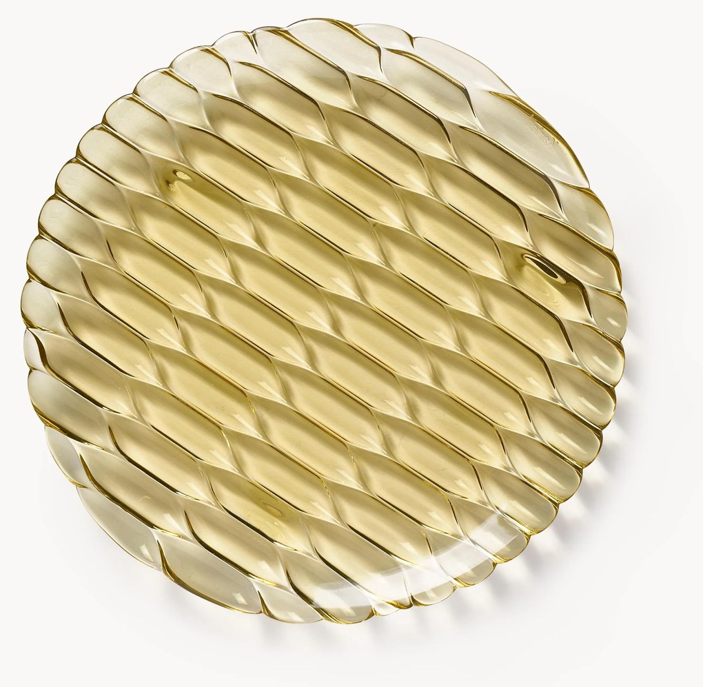 Ontbijtborden Jellies met structuurpatroon, 4 stuks