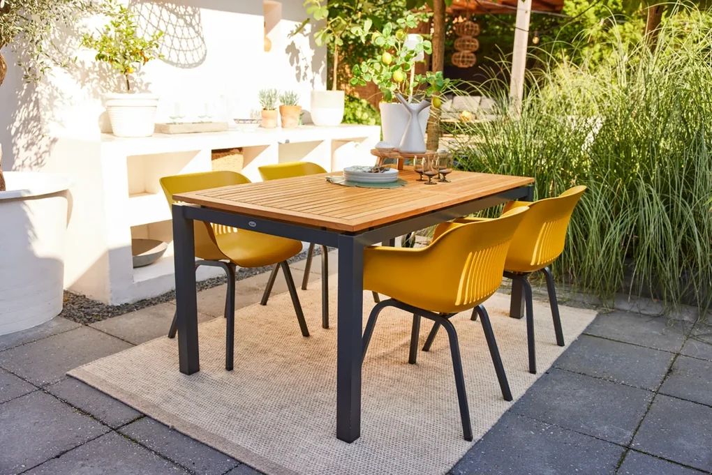 Hartman Sonata tuintafel 160x90 cm. - Teak