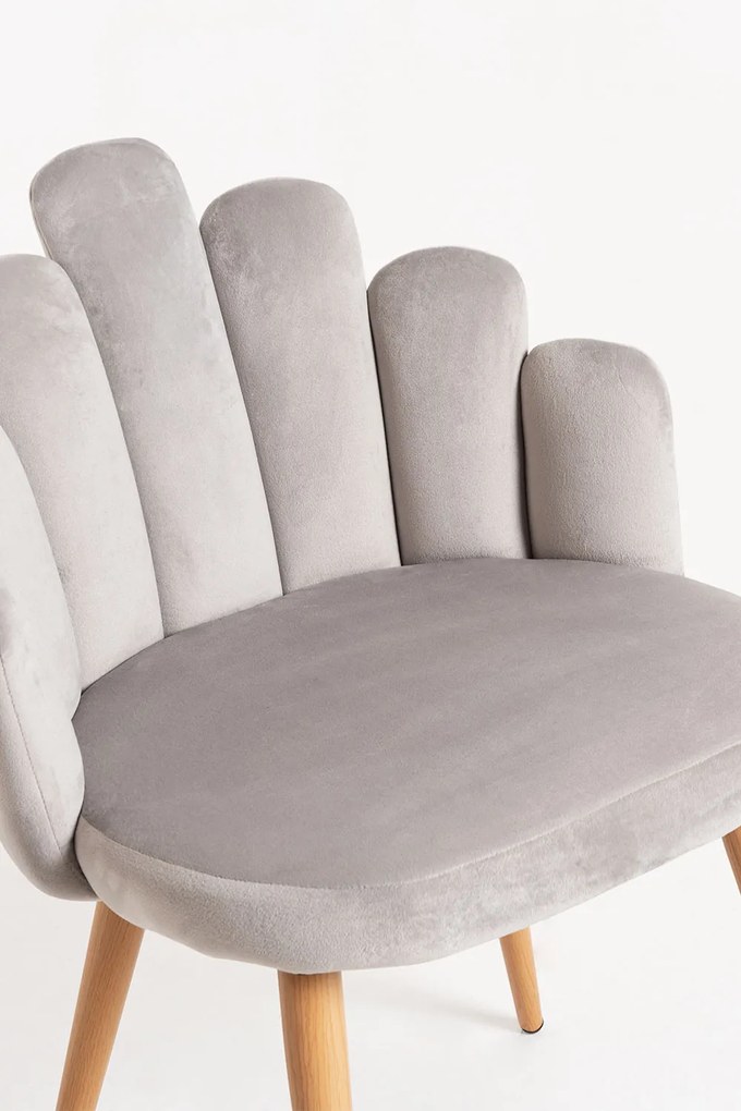 Set 4 Hand Fluwelen Stoelen