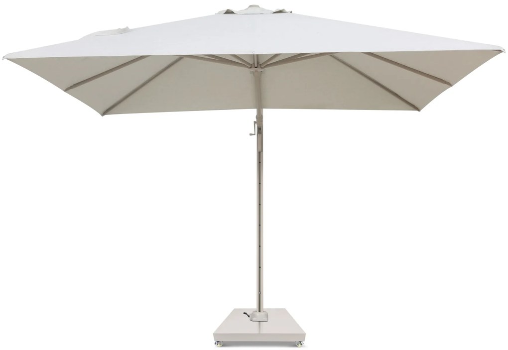 Zweefparasol  3x3m S2 Excellent (excl. voet) Taupe-naturel-bruin Camello Luna