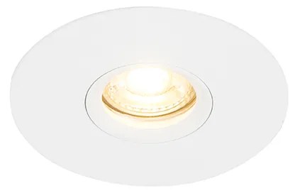 Set van 6 Moderne inbouwspot wit 12 cm - Buco GU10 Binnenverlichting Lamp