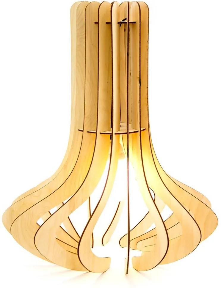 Bomerango Octo Naturel - Vloerlamp - Extra Large Ø 54 cm - Koordset zwart- Vloerlampen - Hanglamp - Tafellamp - Scandinavisch design