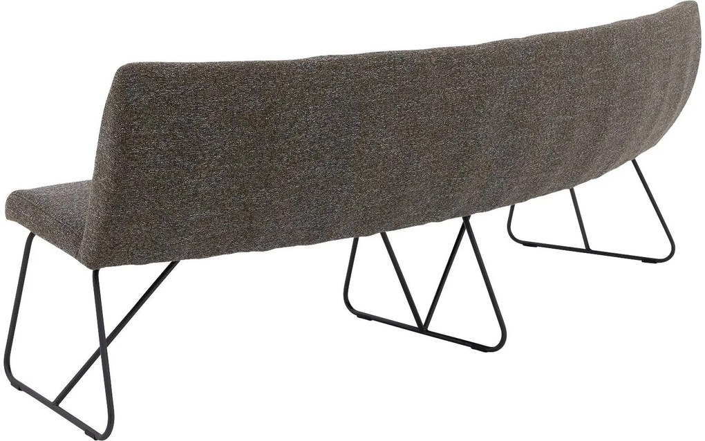 Goossens Excellent Eetkamerbank Elin, Ovaal 235 cm breed