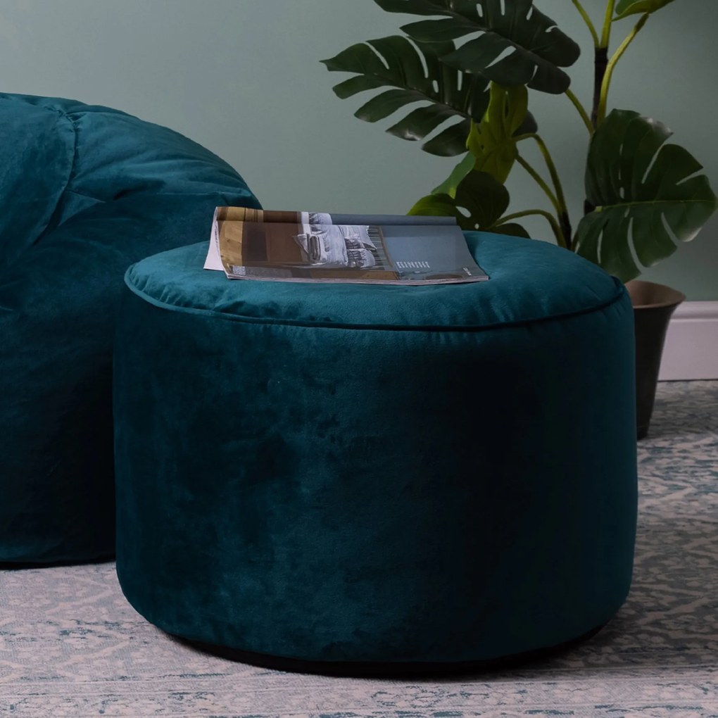 Milano Velvet Bean Bag Pouffe