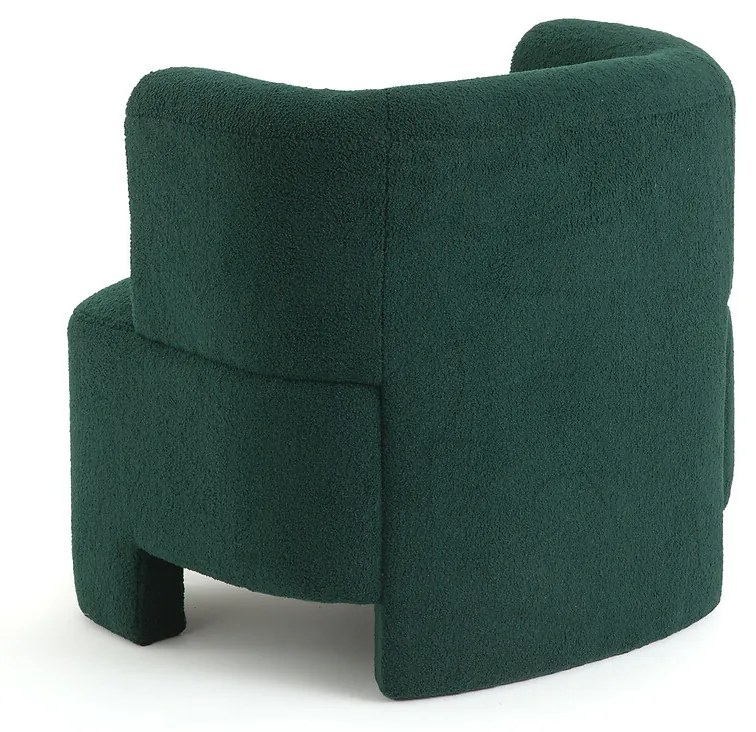 Fauteuil klein model, bouclette stof, Darrel