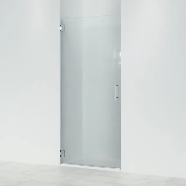 Marenza Neptune Douchedeur - 70x200cm - profielloos - veiligheidsglas - anti kalk - chroom 6211WWM70