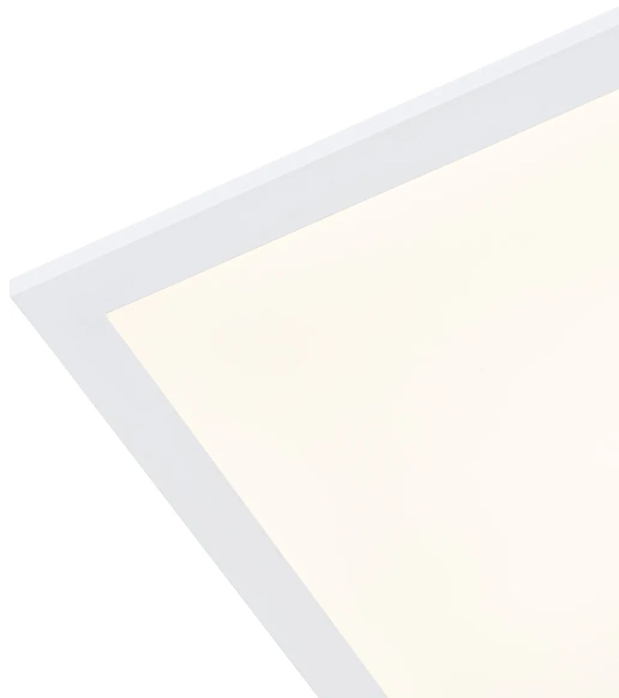 Inbouw LED-paneel wit langwerpig incl. LED 3000K - 6500K met dipswitch - Seagal Modern Binnenverlichting Lamp